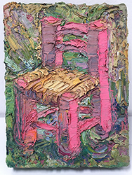 ELSA FLORES ALMARAZ - Maya's Chair, 1985, painting