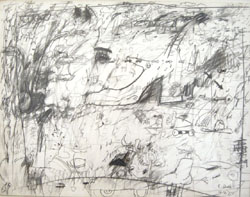 CARLOS ALMARAZ - Untitled, drawing