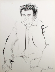 DON BACHARDY - Norman Mailer, c.1970