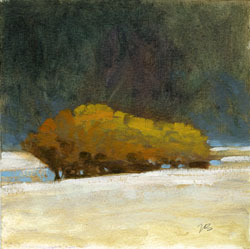 MARC BOHNE - landscape, painting, snow