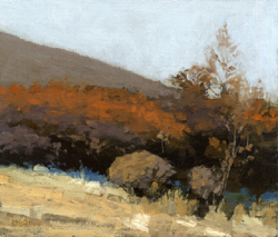 MARC BOHNE - Afternoon Near Shasta, landscape, painting, trees