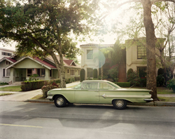 TIM BRADLEY - 1960 Chevy, photograph, car, house, California