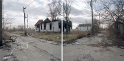 JEFF BROUWS - Discarded Landscape 08, Detroit, Michigan, photograph