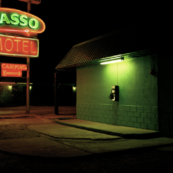 JEFF BROUWS - Approaching Nowhere, I-40 business loop, photograph