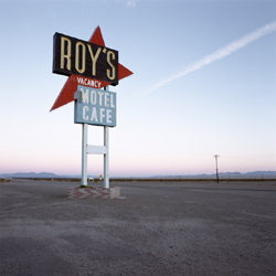 JEFF BROUWS - Approaching Nowhere, Route 66, photograph