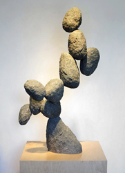 WOODS DAVYS - Alta Mar, sculpture, stone, granite