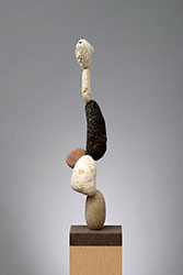 WOODS DAVY - Gungi, abstract, scultpure, coral, stone, granite