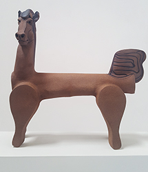 DORA DE LARIOS- Horse, ceramic, sculpture, animal