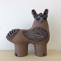 DORA DE LARIOS- Mythological Creature, ceramic, sculpture, animals