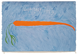 MICHAEL DEYERMOND - The Big Carrot, painting, California, conceptual