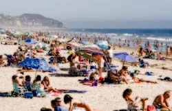 RICHARD EHRLICH - Malibu, photograph, California, beach