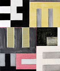 NED EVANS - EG&P, painting, abstract, geometric