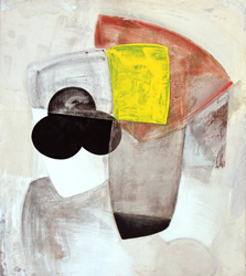 NED EVANS - ELVAS, painting, abstract, geometric