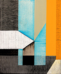 NED EVANS - Tarlac, painting, abstract, geometric