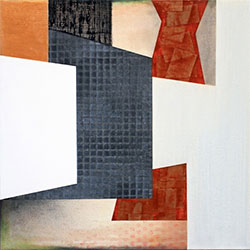 NED EVANS - Hatton, painting, abstract, geometric