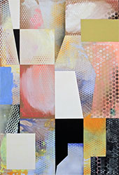 NED EVANS - Burias, painting, abstract, geometric