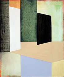 NED EVANS - Lubad, painting, abstract, geometric