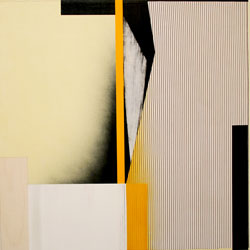 NED EVANS - Ufran, painting, abstract, geometric