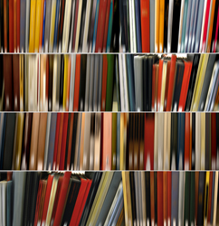 DANAE FALLIERS - library 48 art history, photograph, abstract, books