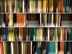 DANAE FALLIERS - lirbary 45 philosophy, photograph, abstract, books