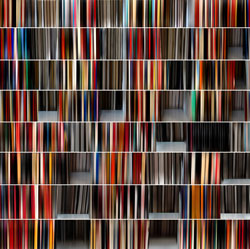 DANAE FALLIERS - library 521, photograph, abstract, books