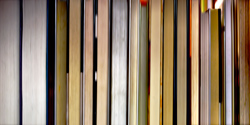 DANAE FALLIERS - reverse 6, photograph, abstract, library, books