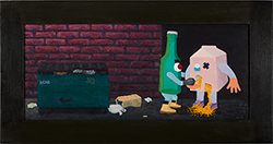 ROAST HOGGMANN - Cold Beer, painting, narrative, humor