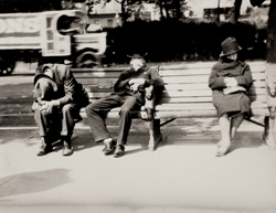 E.O. HOPPE - Unemployed, London, 1933, photography, vintage, England, black and white, figurative