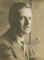 E.O. HOPPE - Eugene O'Neill, dramatic author, 1926, photography, vintage, black and white, portrait