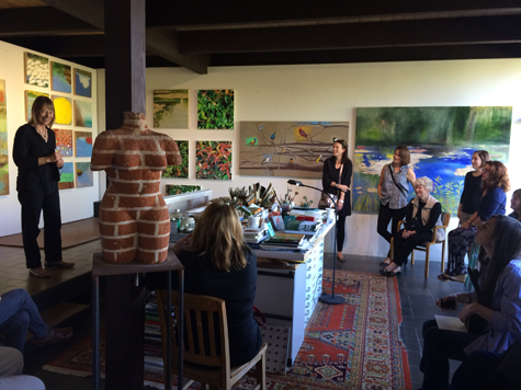 Q&A with Astrid Preston in her studio, 2015