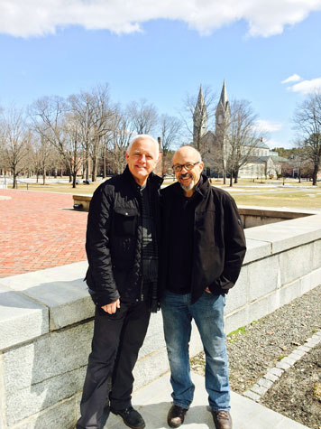 Craig Krull and Mark Wethli, Bowdoin College