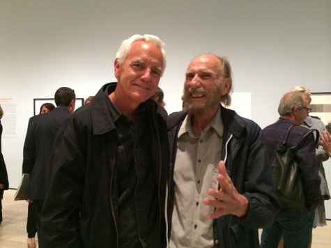 Craig Krull and George Herms, LACMA, 2015