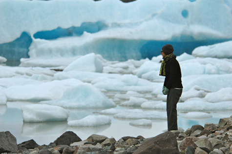 Pam Posey in Iceland