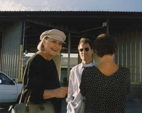 Patricia Faure and Burnett Miller at Bergamot Station, 1994