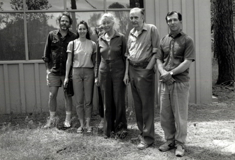 Walton Mendelson, Karen Hirshan, Naomi Lyons, Frances and Frederick Sommer, and Stephen Aldrich in Prescott, AZ