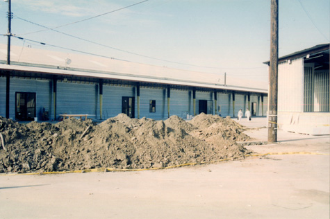 Bergamot Station construction, 1994