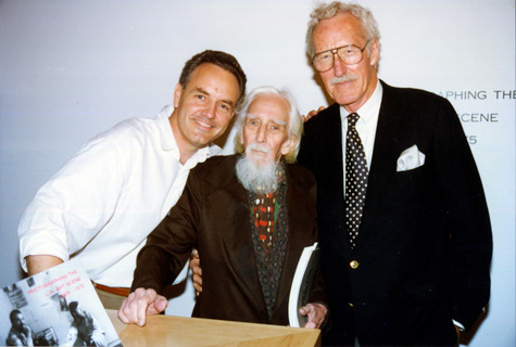 Craig Krull with Edmund Teske and William Claxton, 1996