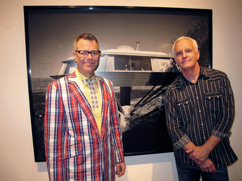 Charles Phoenix and Craig Krull at Julius Shulman: 80 Years of Photography at Craig Krull Gallery