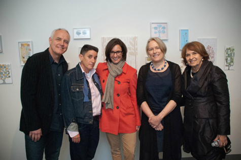 Craig Krull, Phranc, Elizabeth English, Nancy Monk, Patti Meyers; <b>#three</b> An exhibition at The Archer School for Girls, 2013