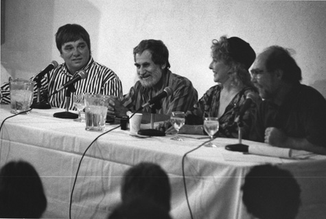 Chris Burden, Allan Kaprow, Carolee Schneeman, and Paul McCarthy at the Turner Krull Gallery, 1993