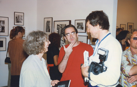 Shirley and Tosh Berman and Julian Wasser