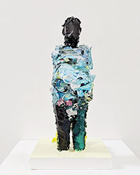 LAVAUGHAN JENKINS - Untitled, painting, sculpture, three-dimensional, kneeling figure