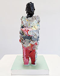 LAVAUGHAN JENKINS - Untitled, painting, sculpture, three-dimensional, kneeling figure