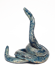 Dancer, Serpiente, snake, ceramic, figure, sculpture