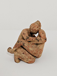 Gwynn Murrill - The Wrasslers 2, figure, abstract, sculpture