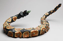 Gwynn Murrill - Snake A-17, Serpientes, plaster, figure, snakes, sculpture