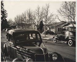 JULIUS SHULMAN - Los Angeles Street Scene, 1939