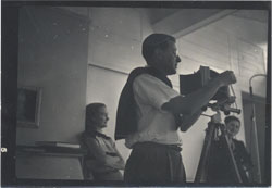 JULIUS SHULMAN - Self Portrait, Rodney Walker Home, Beverly Glen, c.1938