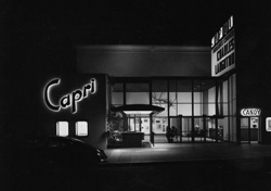 JULIUS SHULMAN - Capri Theater, San Diego, CA, 1954