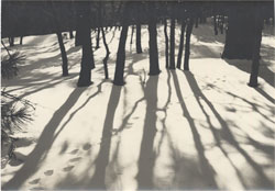 JULIUS SHULMAN - Shadows and Snow, c.1935